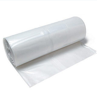 4 Mil Clear Plastic Sheeting Roll - Poly - 16x100
