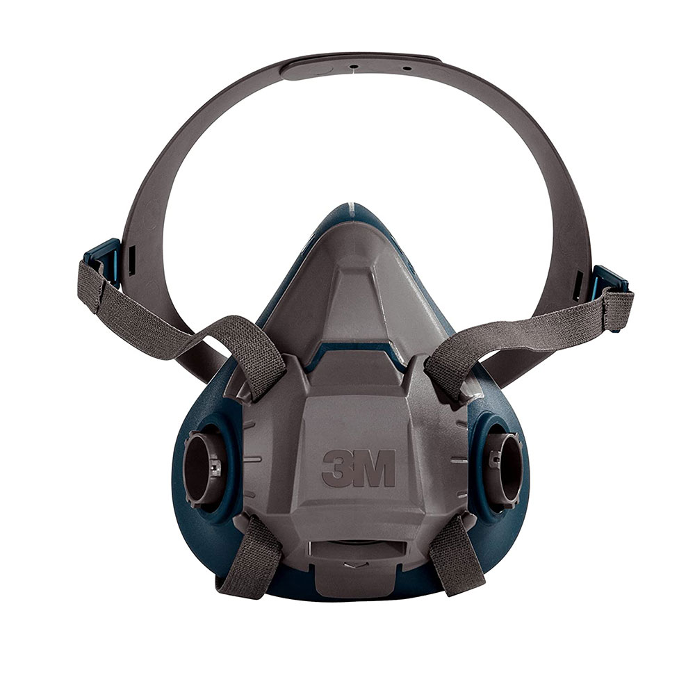 3M 6503 Rugged Comfort Half Facepiece Respirator Mask, Large - Click Image to Close