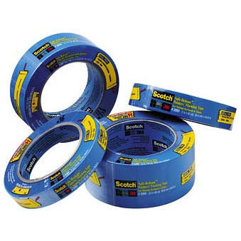 3M 2090 Scotch Blue Painter's Tape - 1.5" Roll (CASE of 24) - Click Image to Close