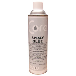Core Heavy Duty Spray Adhesive - Metal Wood Plastic - Case of 12 - Click Image to Close