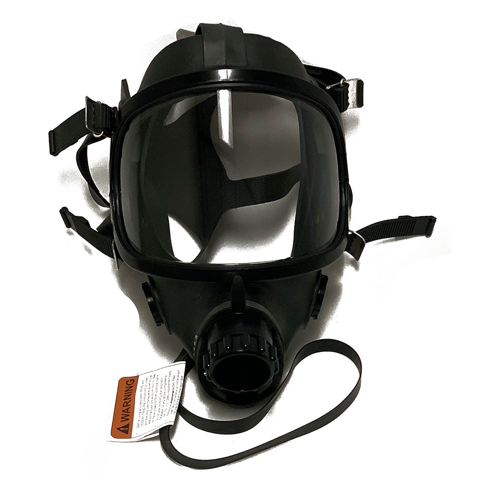 Dentec Safety U005200000 Neoprene Full Face Respirator Mask Assembly - Click Image to Close