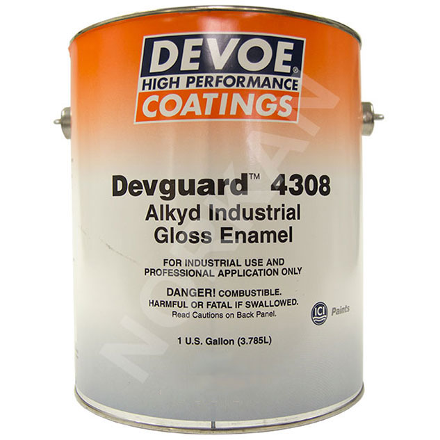 Devoe Devguard 4308 Alkyd Protective Gloss Enamel - 1g - SAFETY YELLOW