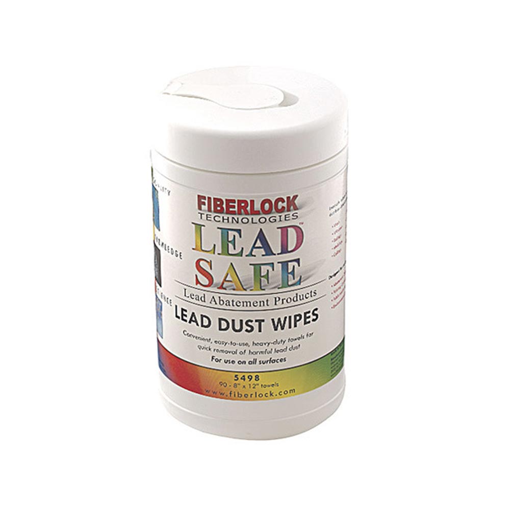 Fiberlock Lead Wipes - Dust Cleaning Wipes for Removal - Click Image to Close