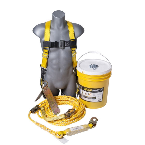 Guardian Fall Protection Safety Kit / Bucket of Safe-Tie - Click Image to Close