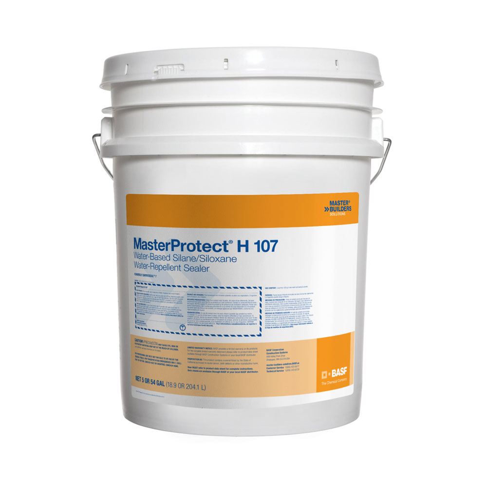 MasterProtect H 107: Water Based Waterproofing Sealer [Discontinued] - Click Image to Close
