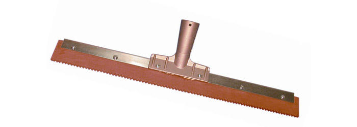 V-NOTCHED SQUEEGEE - Garon Products Inc.