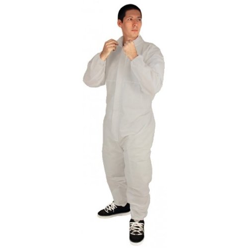 Malt ProMax 1012 - Disposable Paint Suit - Zip Coveralls - Case of 25 - 4XL