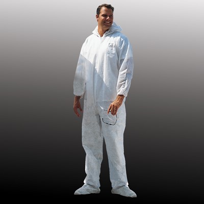 Malt PyroMax 7414 Paint Suit - Coveralls Hood Boots - Case of 25 - 4XL - Click Image to Close