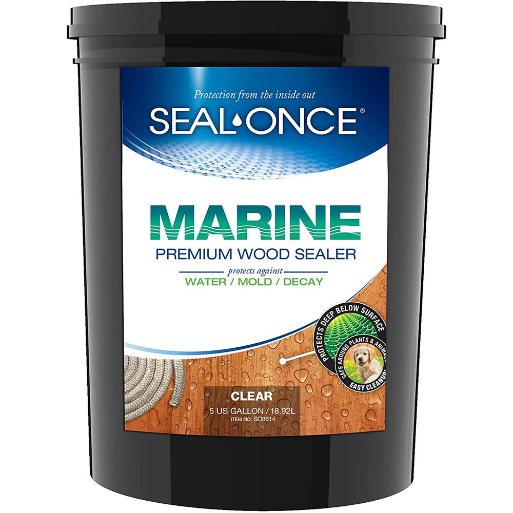 Seal Once Marine Waterproofing Wood Sealer