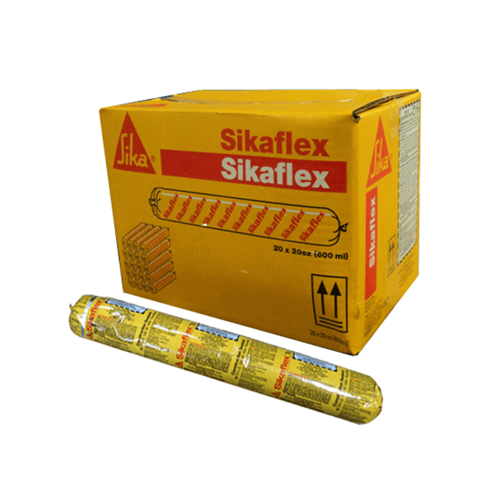 Sika Sikaflex 1A 20oz - ALUMINUM GRAY - Case of 20 - Click Image to Close