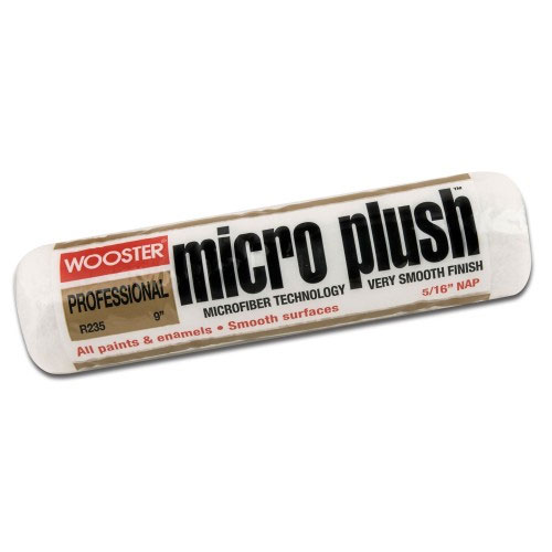 Wooster MICRO PLUSH™ 9" Roller Cover 9/16" Nap - Case of 12 - Click Image to Close