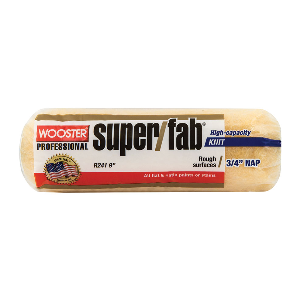 Wooster SUPER/FAB® 9" Roller Cover 3/4" Nap - Case of 12 - Click Image to Close
