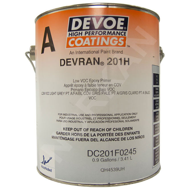 Devoe Devran 201H - Epoxy Primer Rust Inhibitor - Gray 1g - Click Image to Close